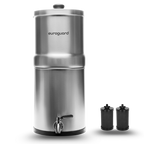 Filtro de Agua por Gravedad en Acero Inoxidable