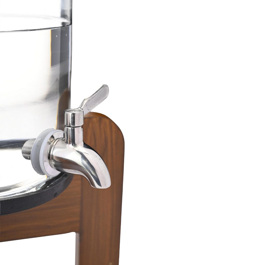 4L Filtre à gravité en verre fait main