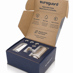 Filtro de Agua para Grifo Euroguard (Inox) – Reduce el Cloro, el Sabor y las Impurezas