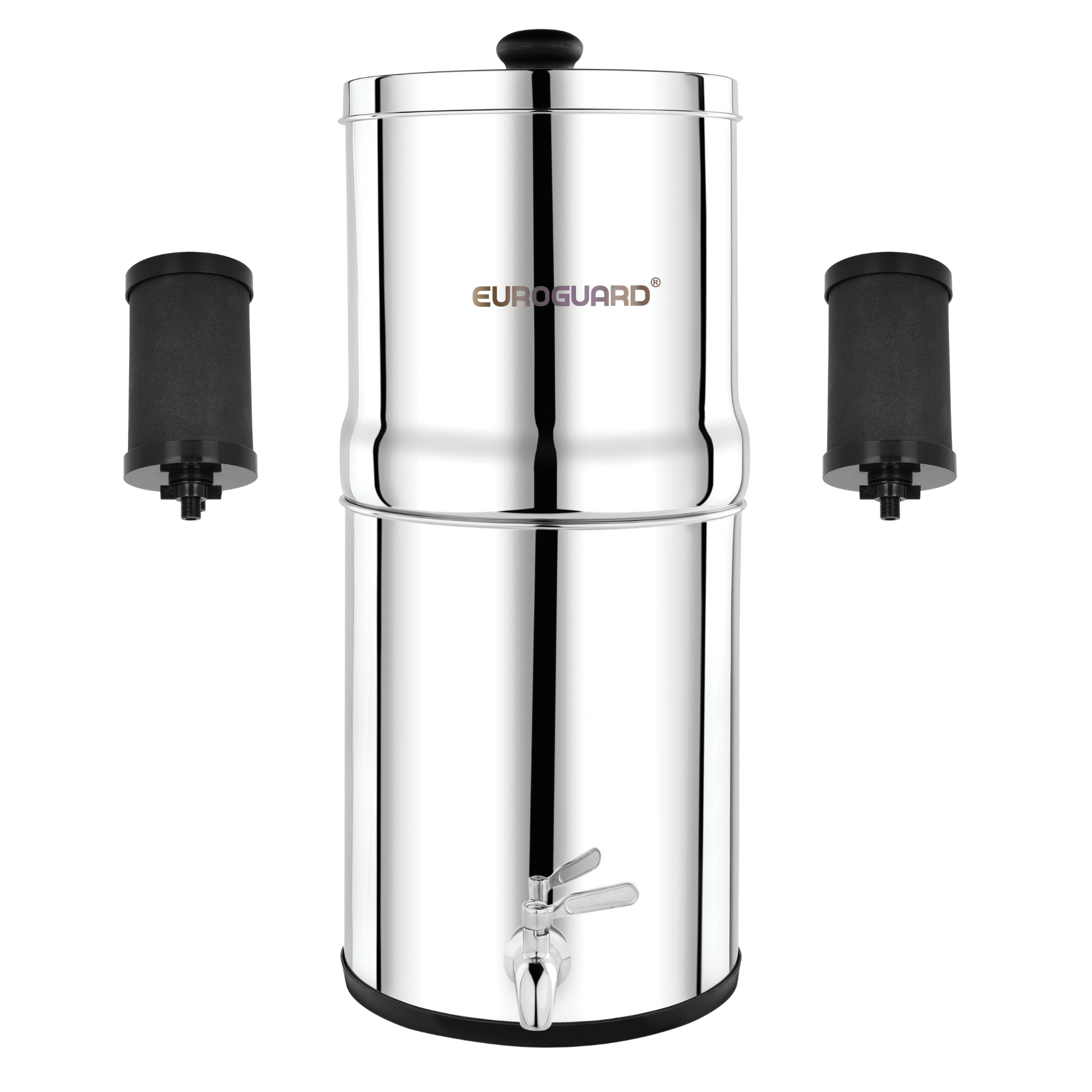 Filtro de Agua por Gravedad en Acero Inoxidable