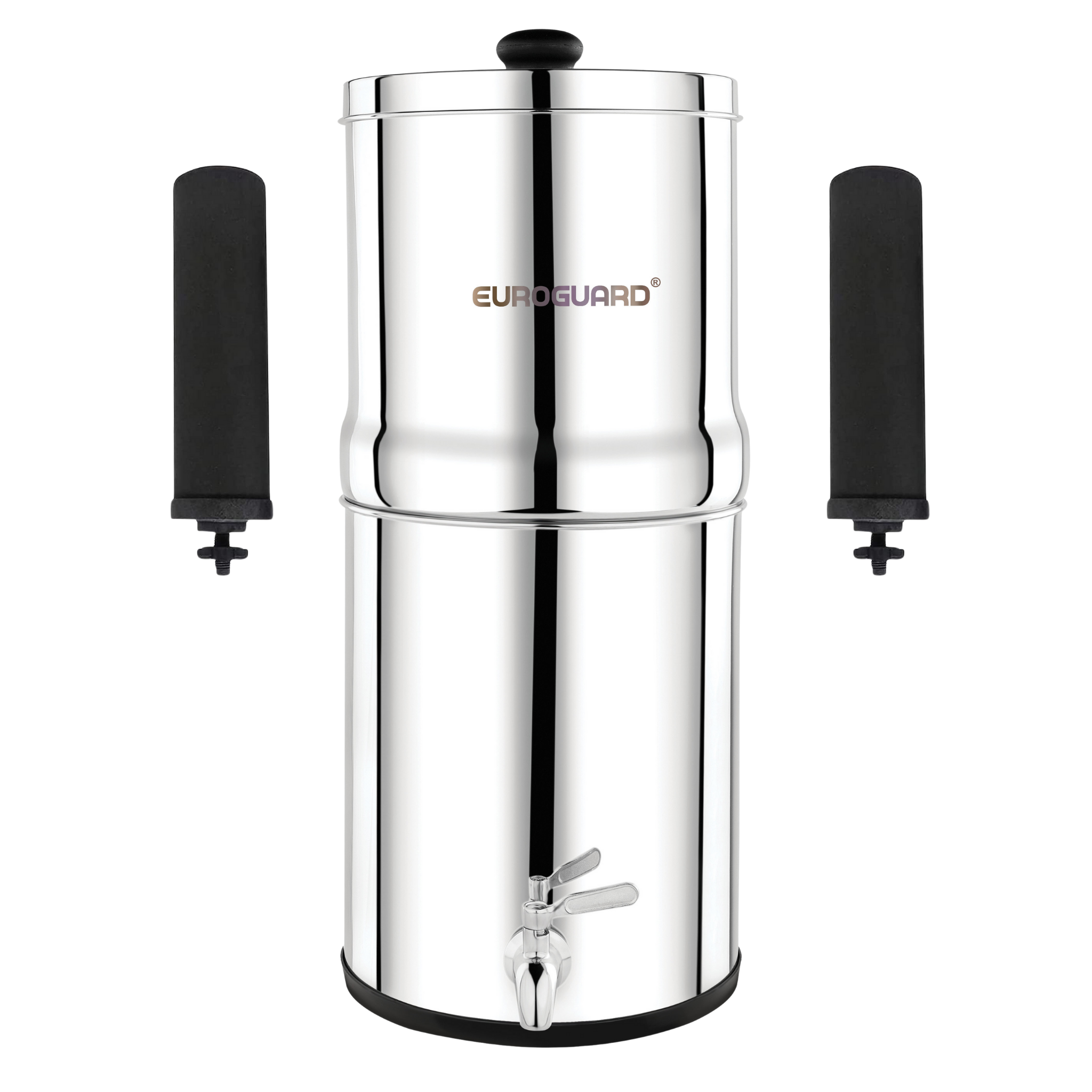 Filtro de Agua por Gravedad en Acero Inoxidable