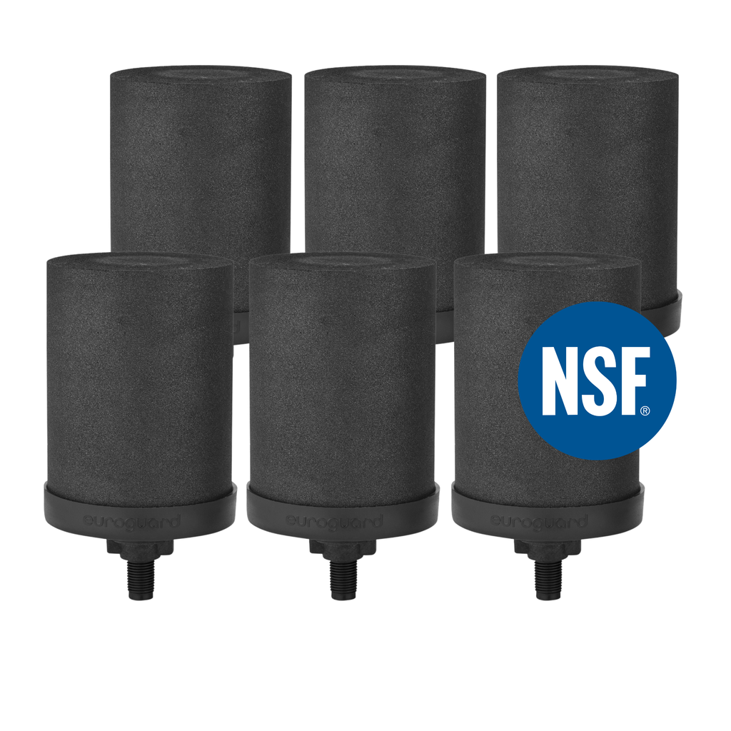 Filtros de Carbón Activado Ionizado EuroGuard Premium 2X – Compatibles con todos los filtros Berkey