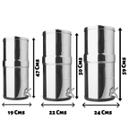 Filtro de Agua por Gravedad en Acero Inoxidable